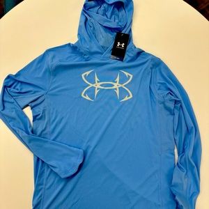 Under Armour Mens UA Iso-Chill Hook Gaiter Hoodie